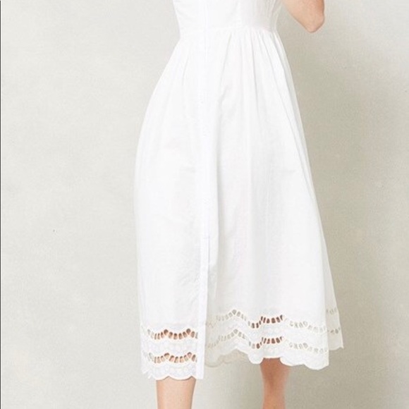 White Midi Dress - Picture 2 of 5